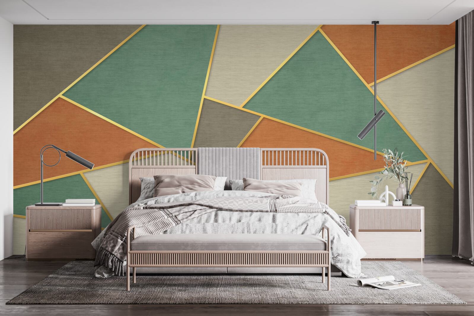 Fototapeta pastelová mozaika