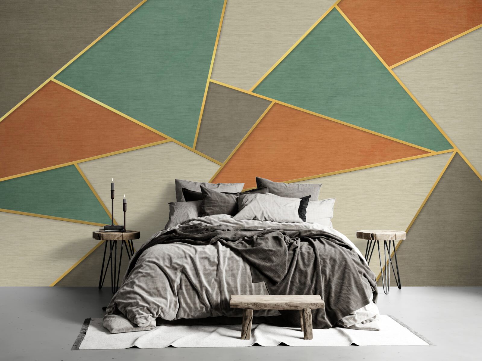 Fototapeta pastelová mozaika