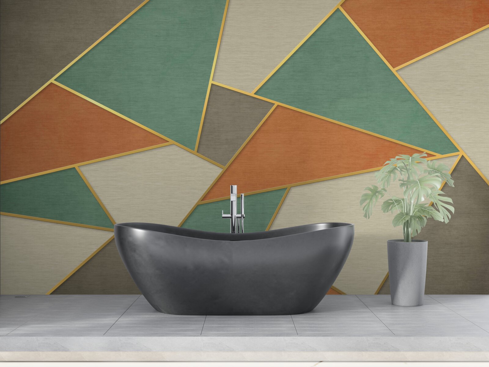 Fototapeta pastelová mozaika