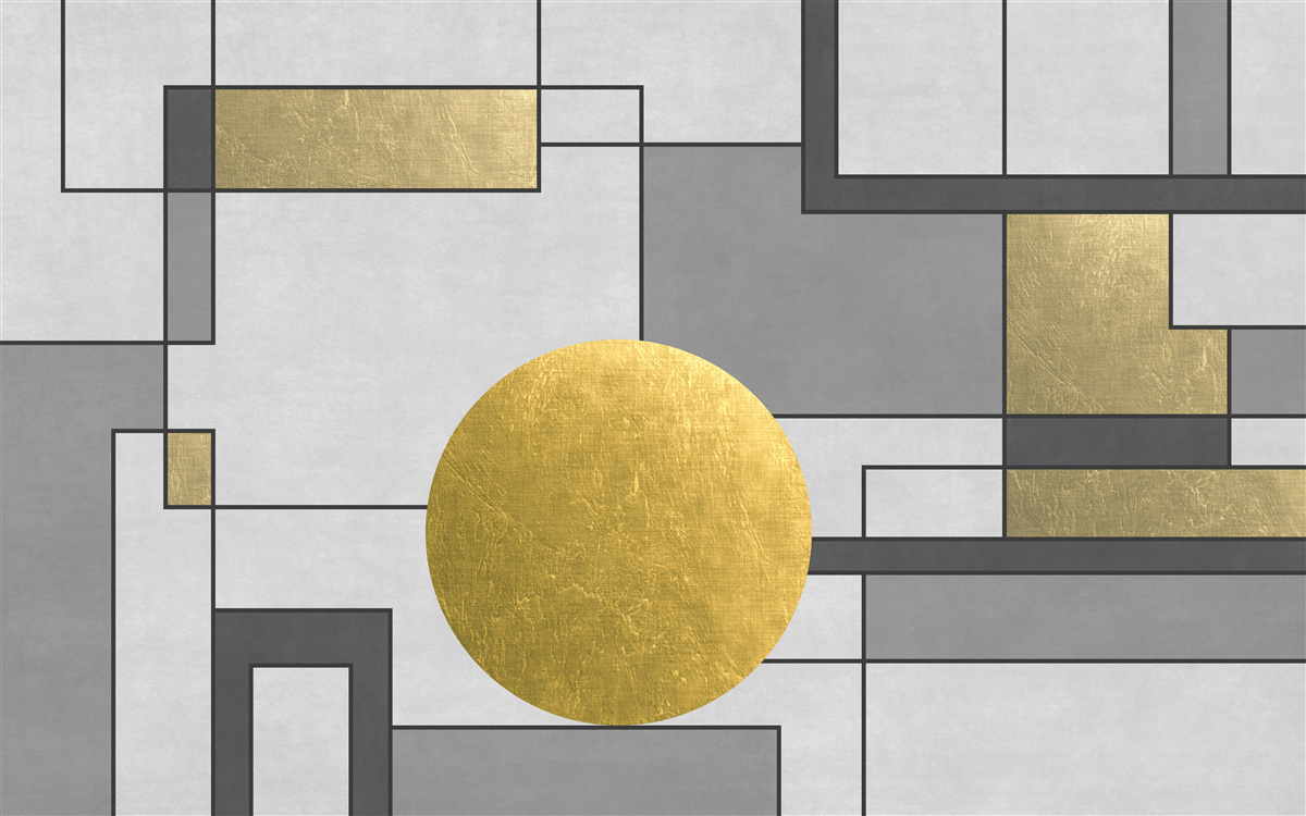 Fototapeta zlatý glóbus na mieste