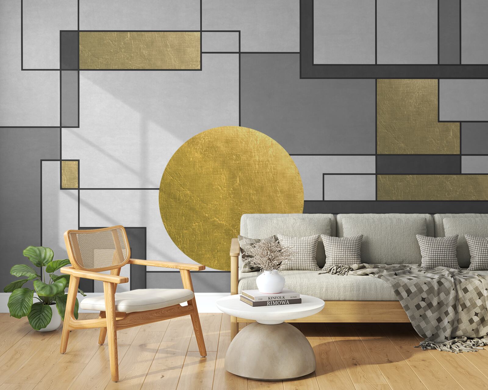 Fototapeta zlatý glóbus na mieste