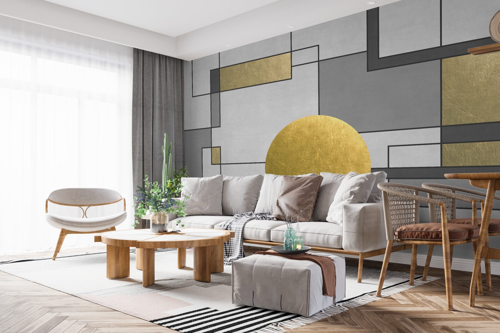 Fototapeta zlatý glóbus na mieste