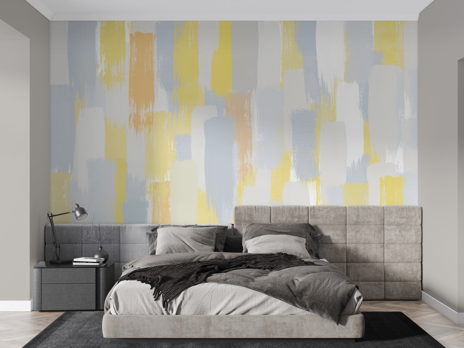 Fototapeta zlaté a svetlé vertikálne čiary