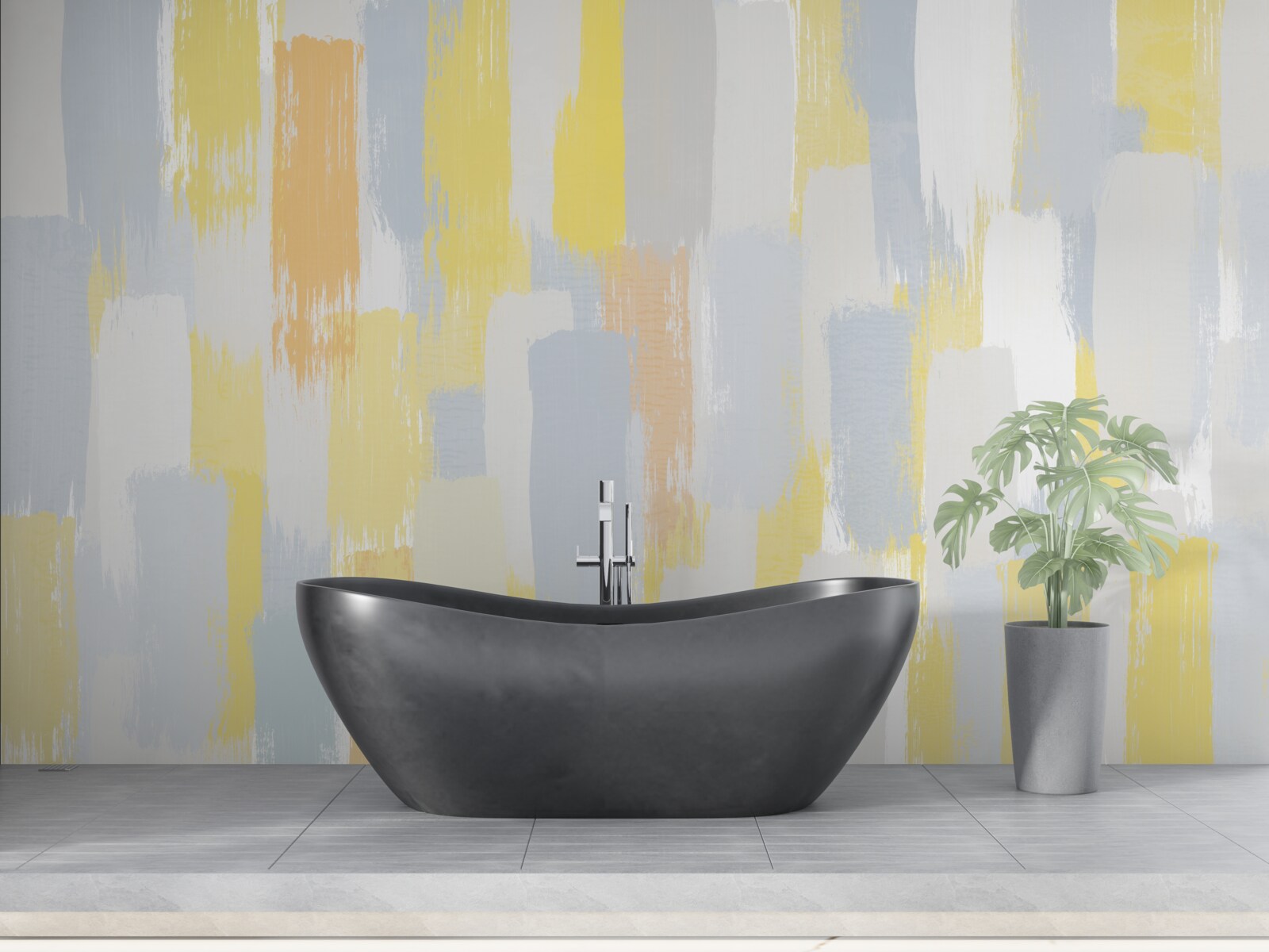 Fototapeta zlaté a svetlé vertikálne čiary