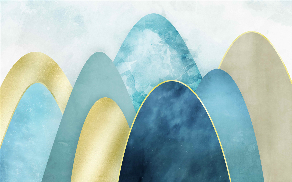 Fototapeta vrcholky zimných hôr, pokryté chladom