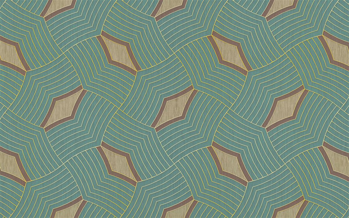 Fototapeta pokojné kontúry na azúrovom pozadí