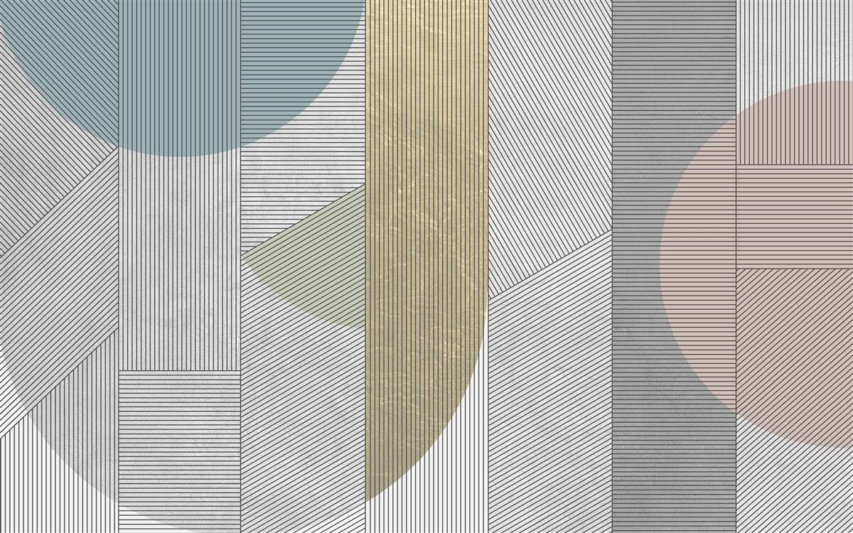 Fototapeta zmiešané poradie vertikálnych a horizontálnych čiar