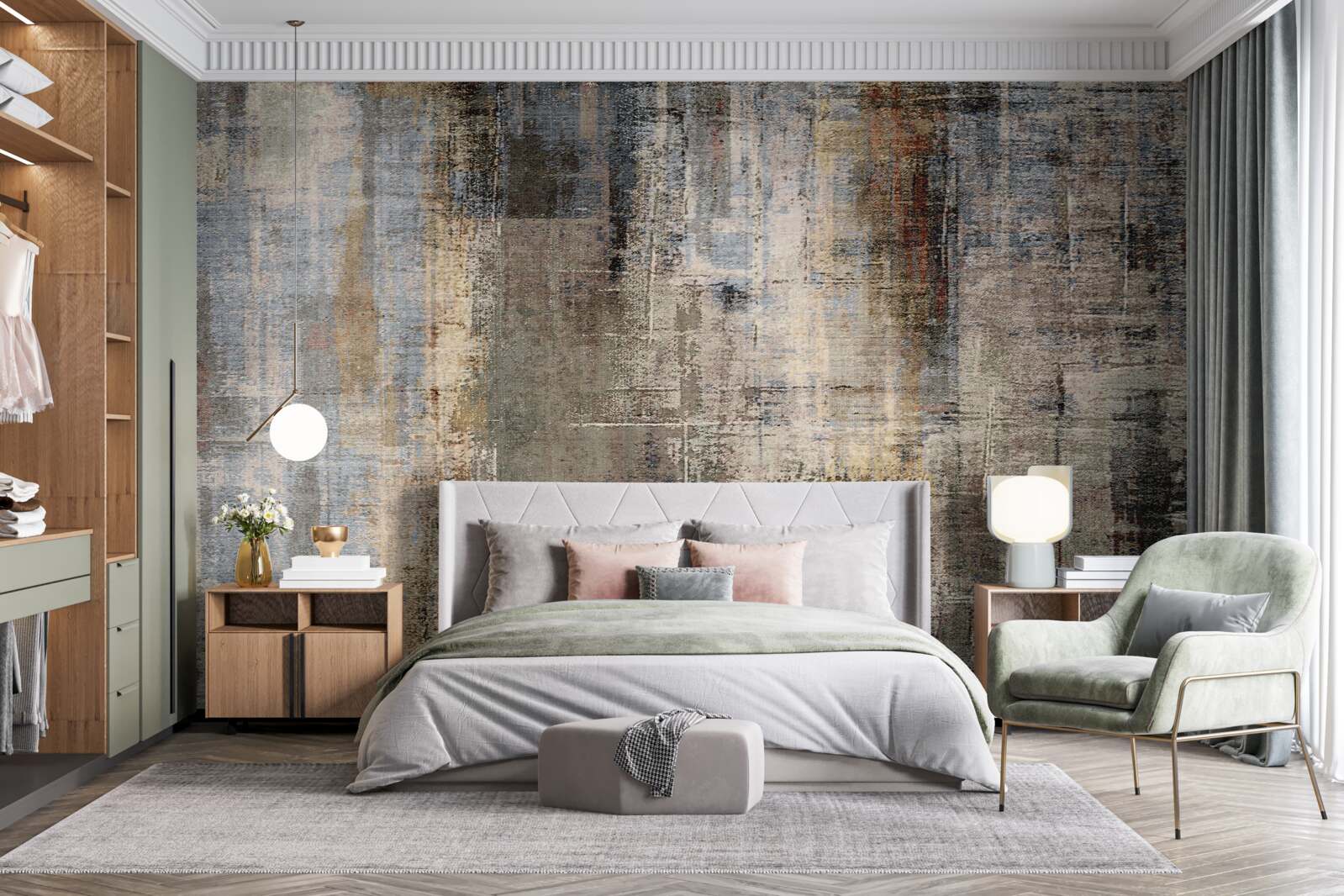 Fototapeta indický dizajn koberca