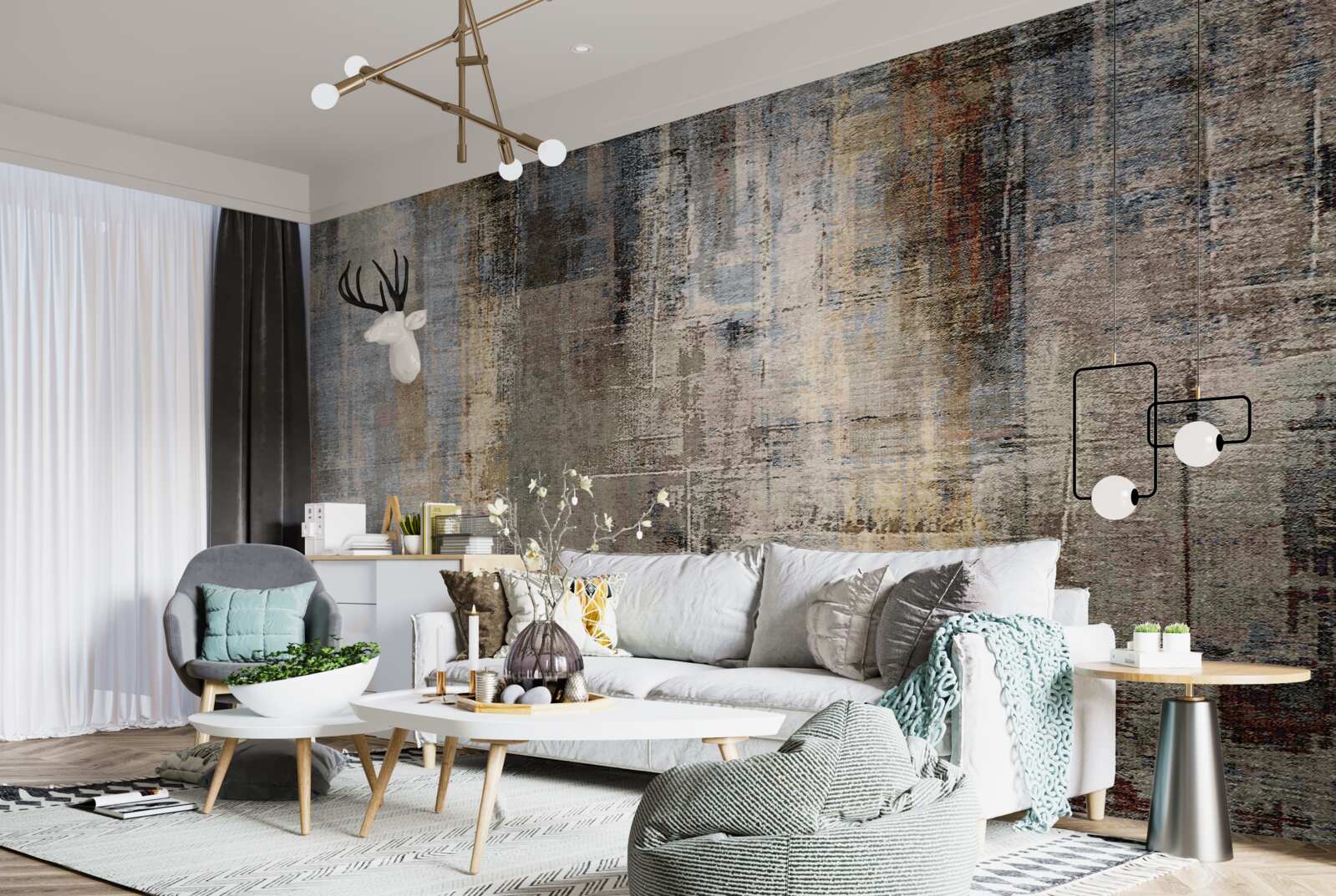 Fototapeta indický dizajn koberca