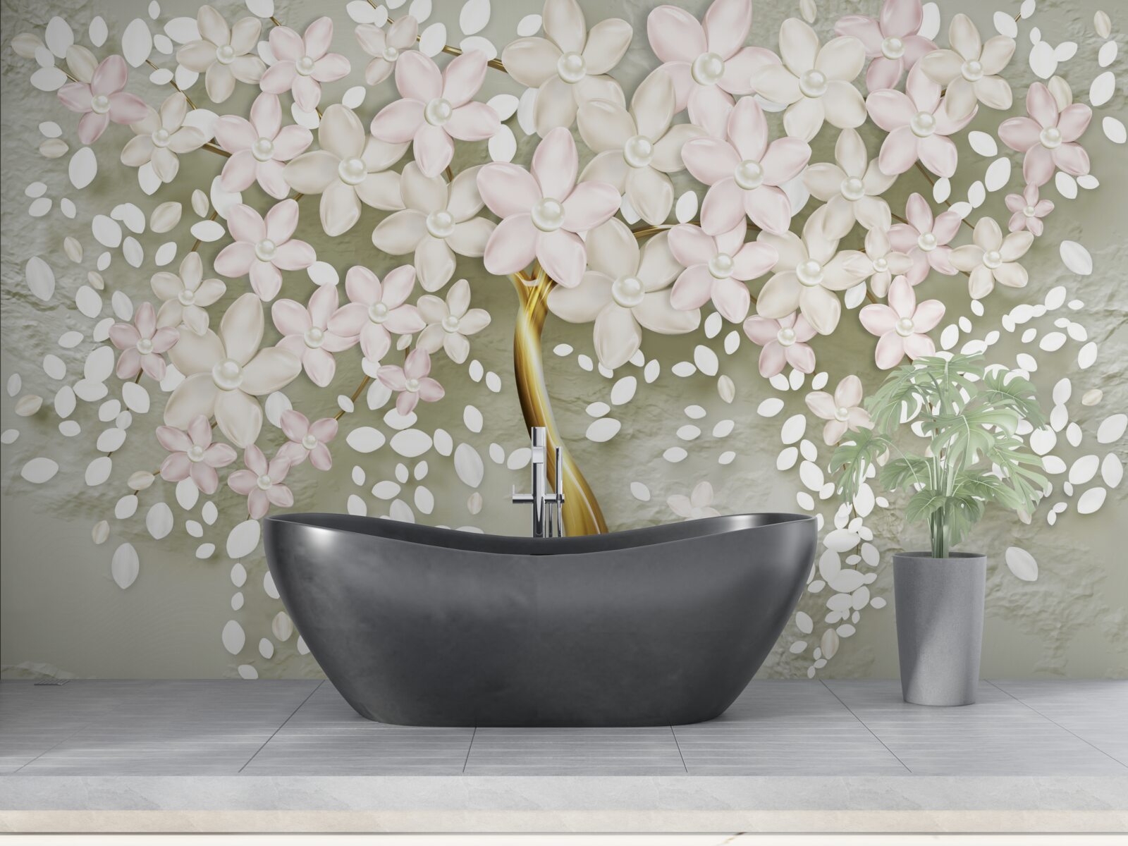 Fototapeta jasný orgován kvitnúci v celej svojej kráse