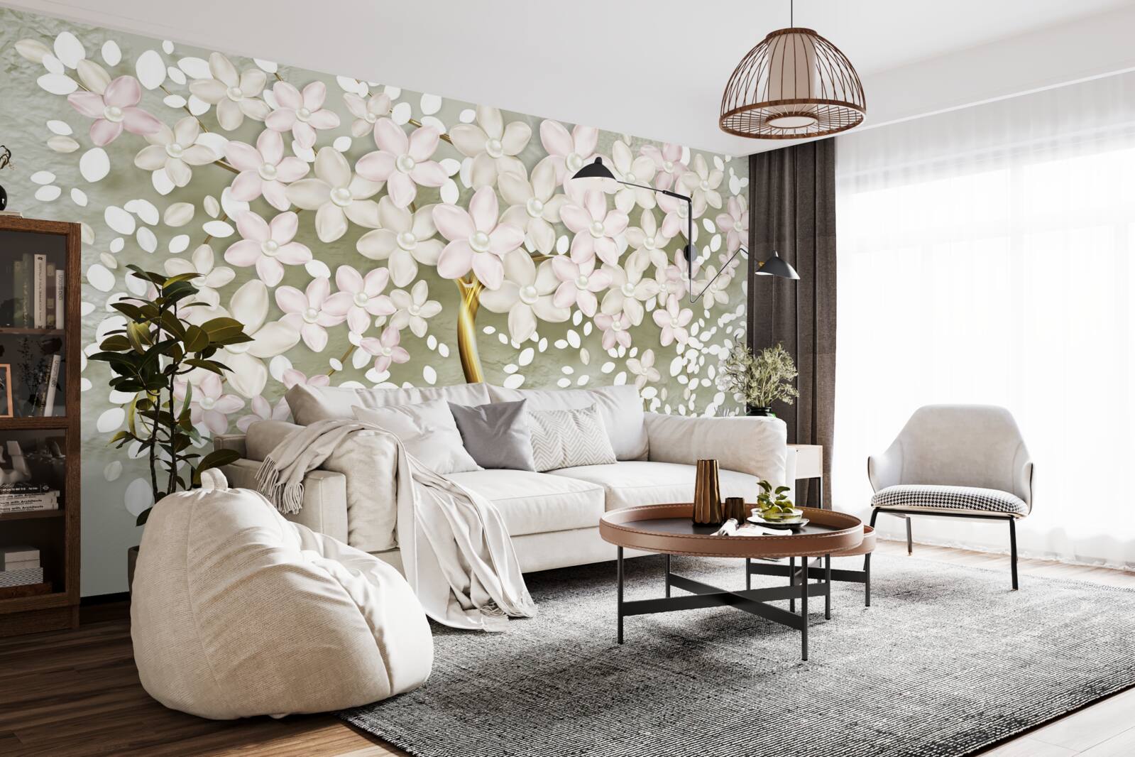 Fototapeta jasný orgován kvitnúci v celej svojej kráse