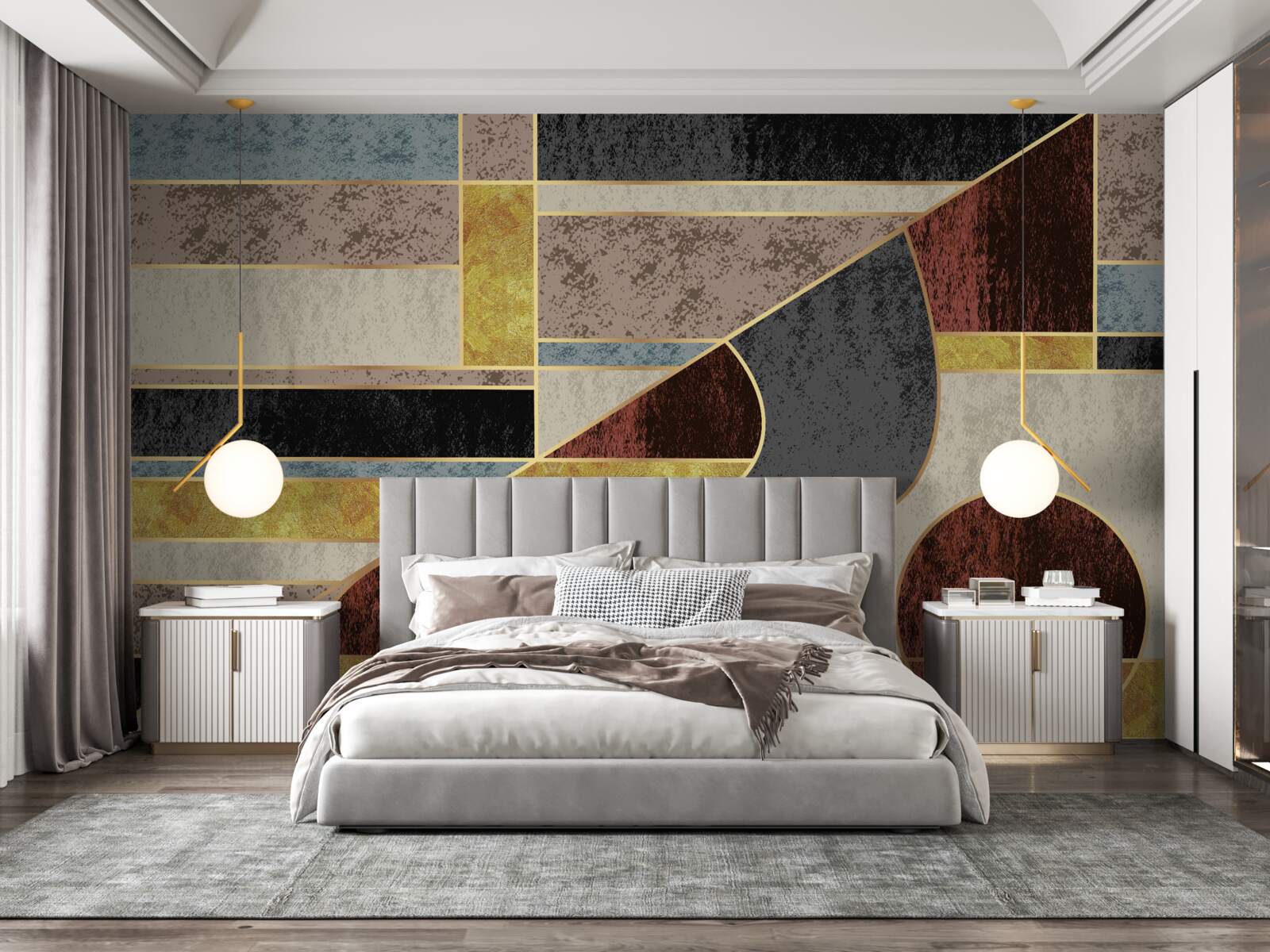 Fototapeta koláž viacfarebných prvkov