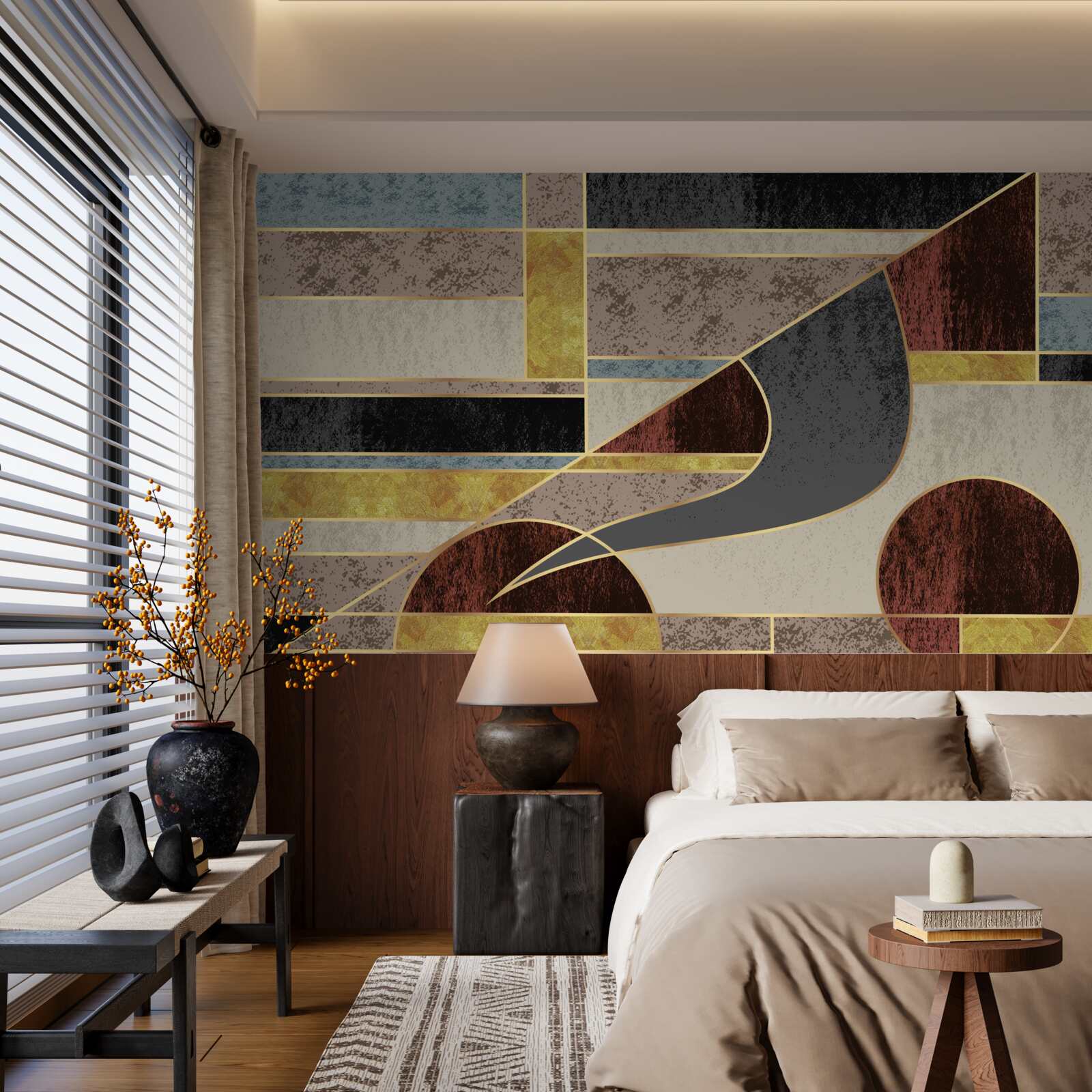 Fototapeta koláž viacfarebných prvkov