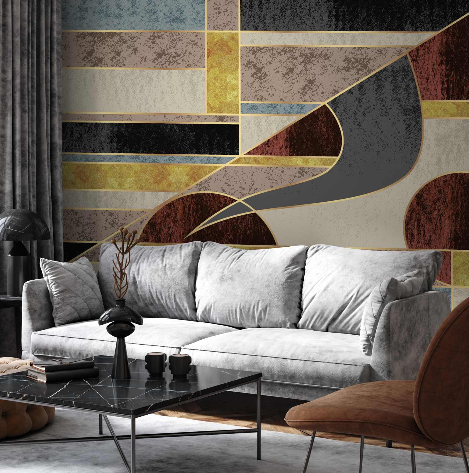 Fototapeta koláž viacfarebných prvkov