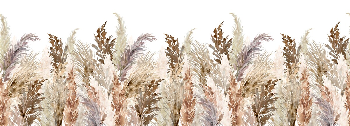 Fototapeta pole pokryté jesennou lúkou