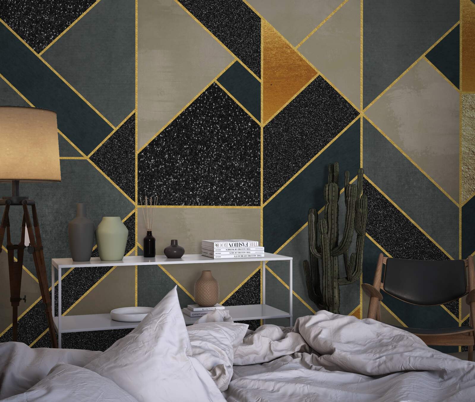 Fototapeta mozaiky v tmavých farbách