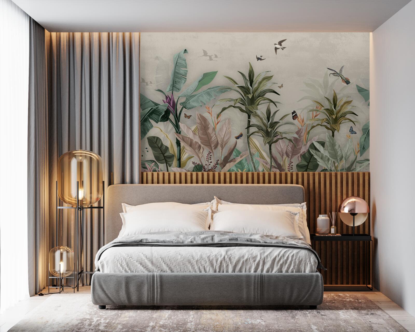 Fototapeta Trópy sú miestom, kde vtáky nachádzajú potešenie