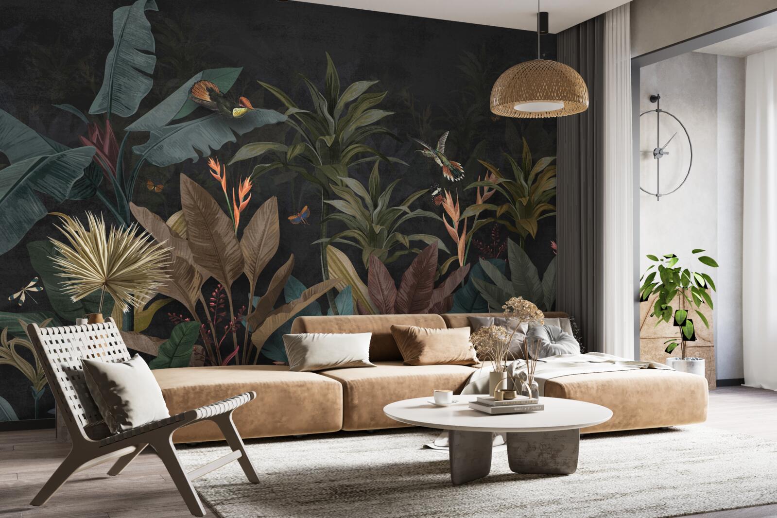 Fototapeta džungľa v noci ožíva