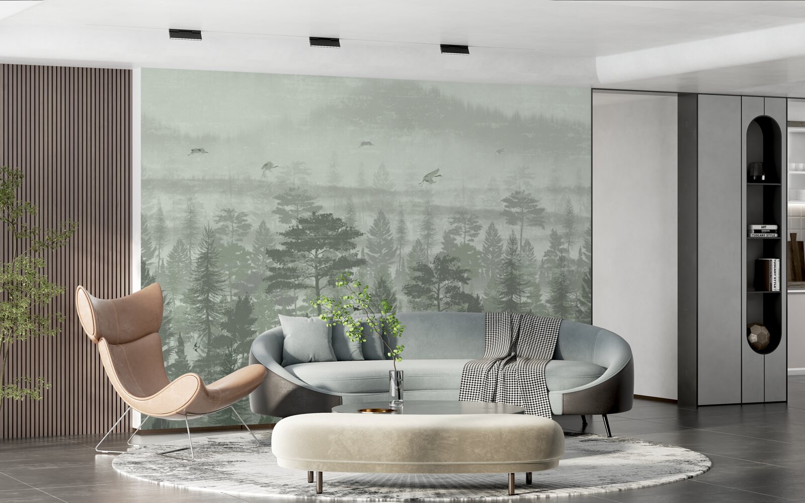 Fototapeta dažďový prales v období silných dažďov