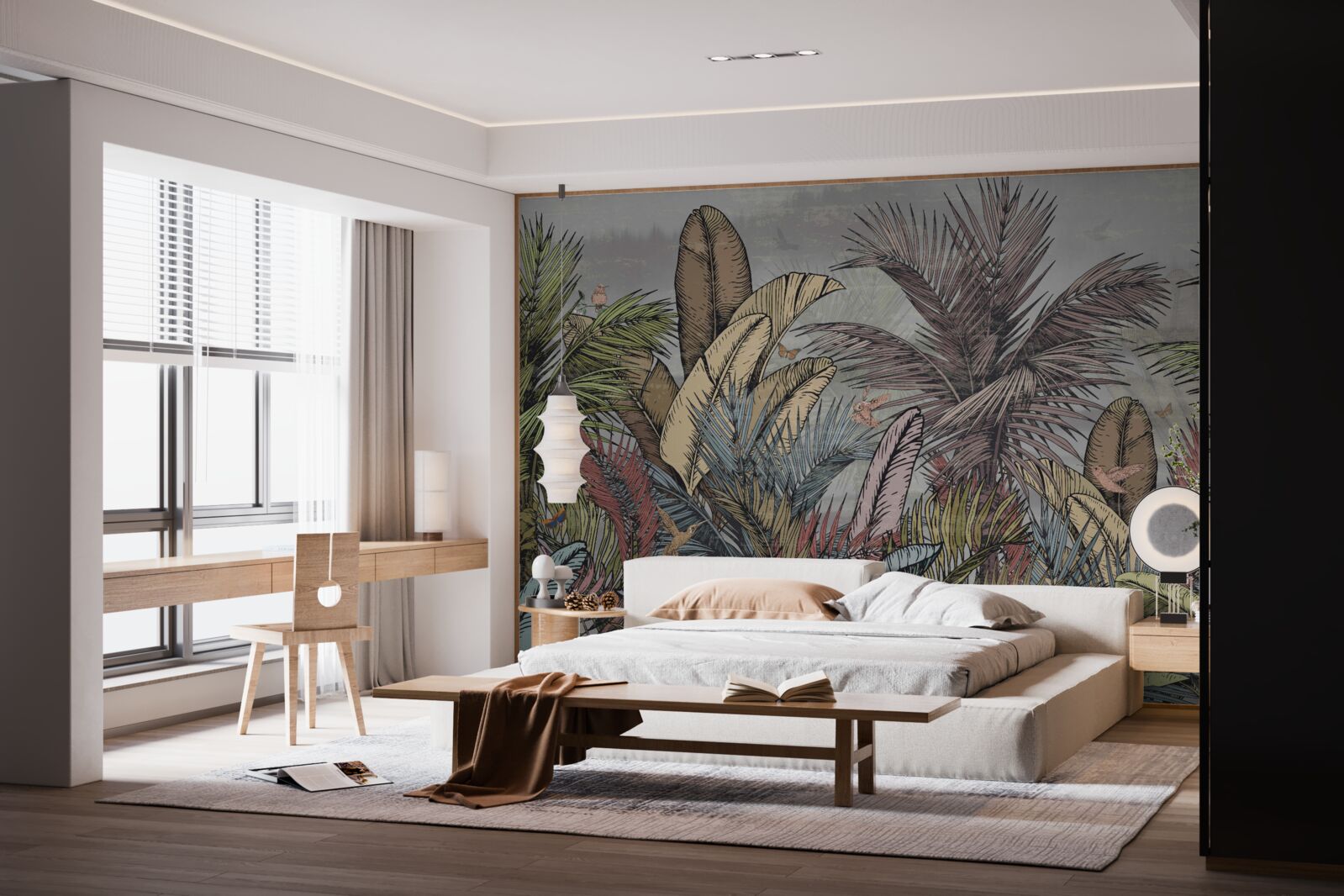 Fototapeta exotická flóra tropického pásma