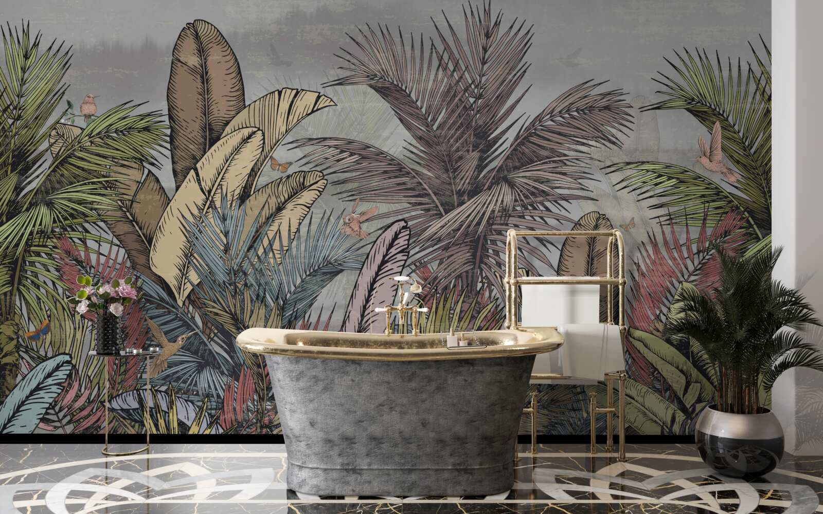 Fototapeta exotická flóra tropického pásma