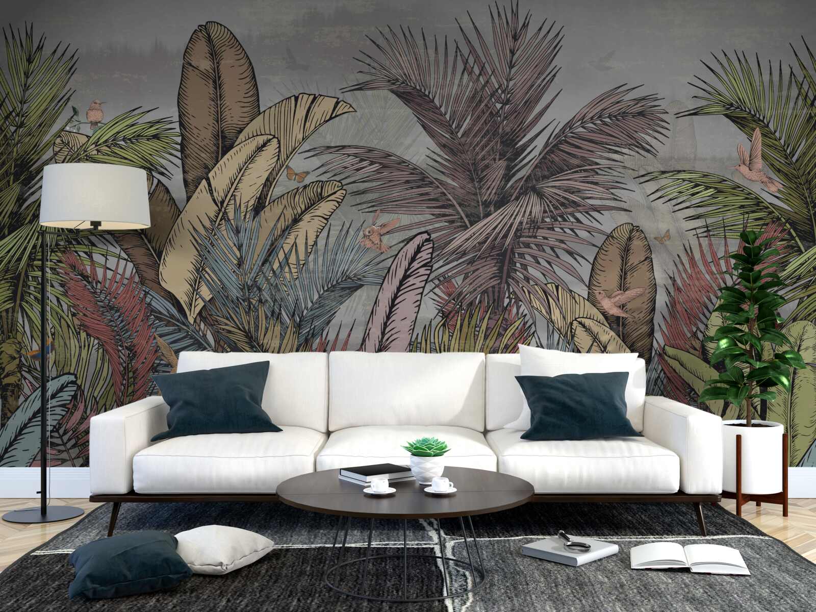 Fototapeta exotická flóra tropického pásma