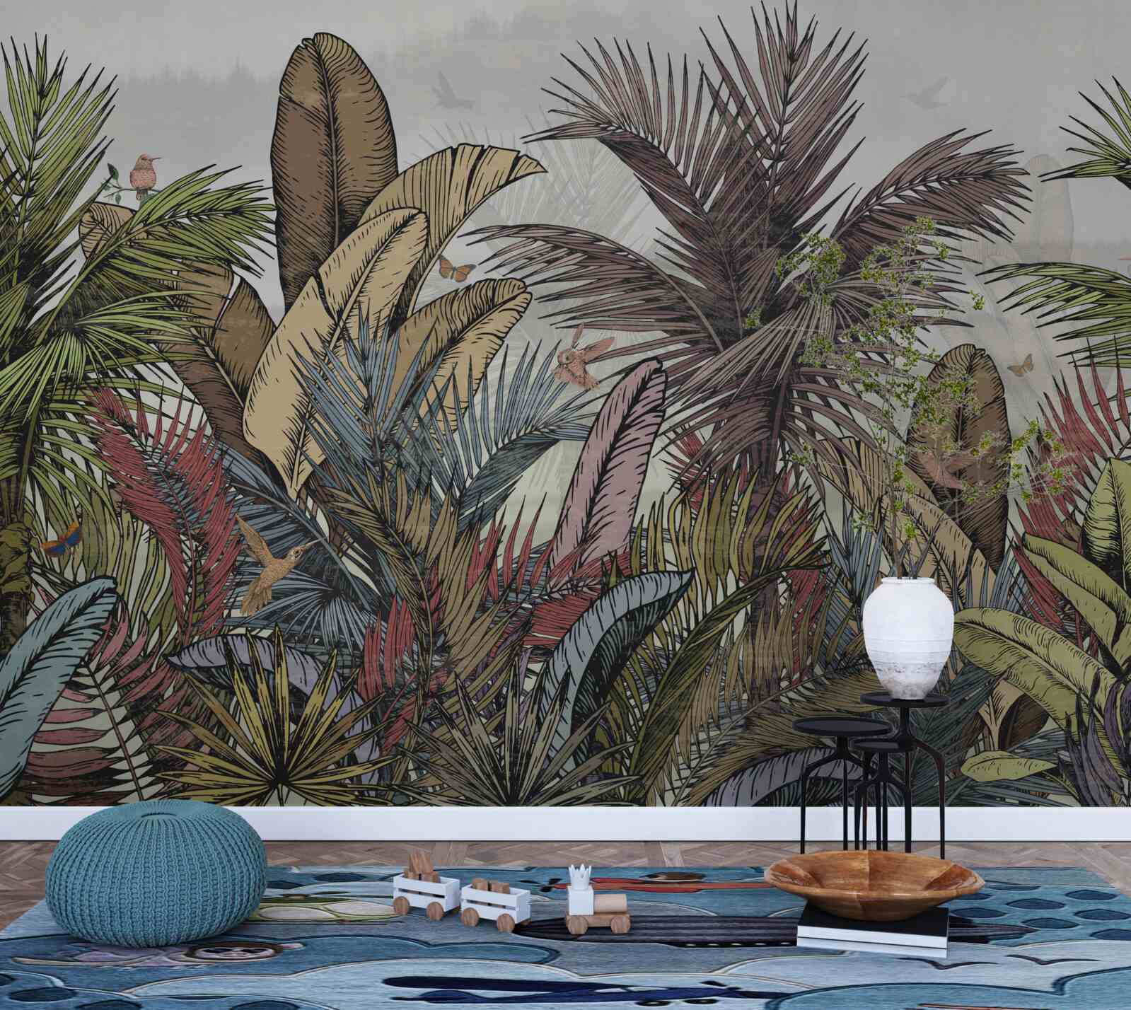 Fototapeta exotická tropická flóra