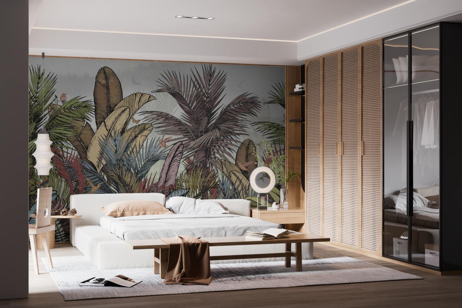 Fototapeta exotická tropická flóra