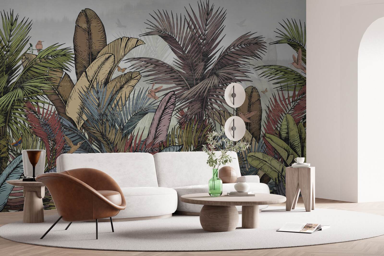 Fototapeta exotická tropická flóra