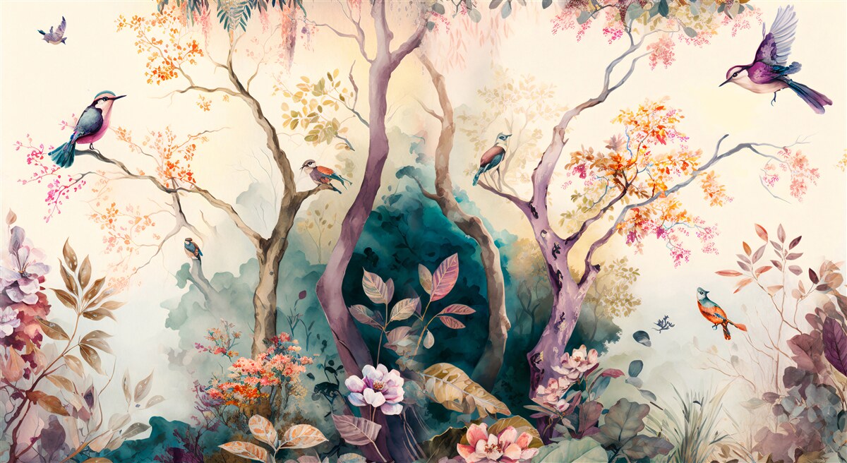 Fototapeta vtáky vítajú jeseň