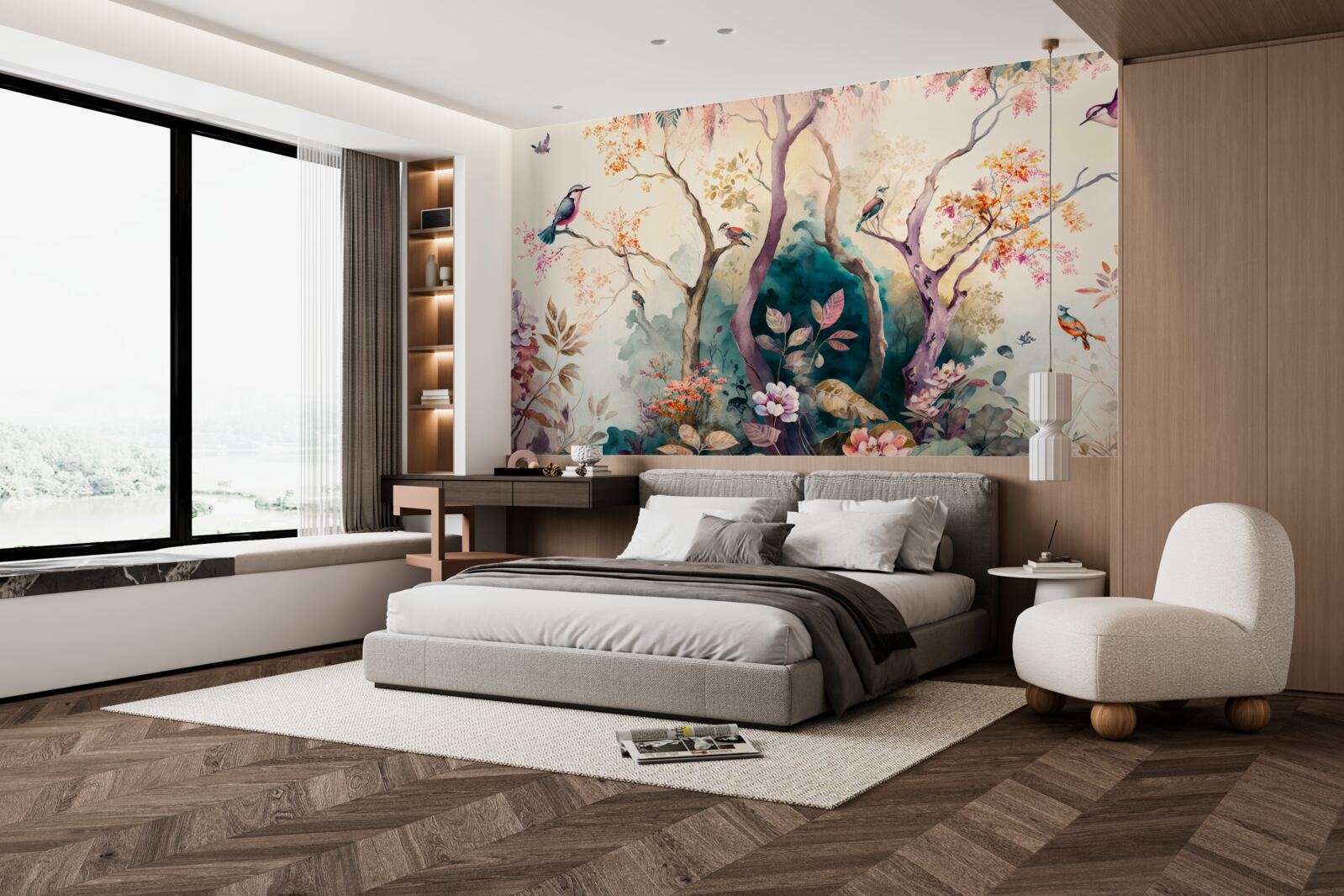 Fototapeta vtáky vítajú jeseň