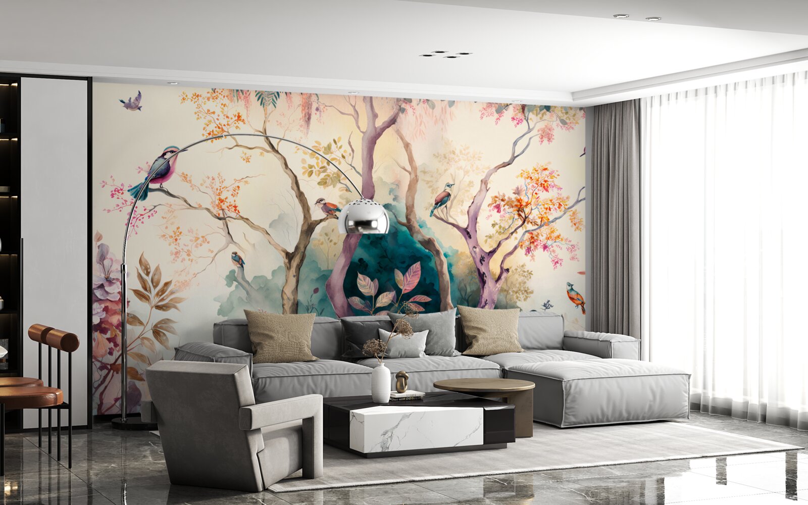 Fototapeta vtáky vítajú jeseň