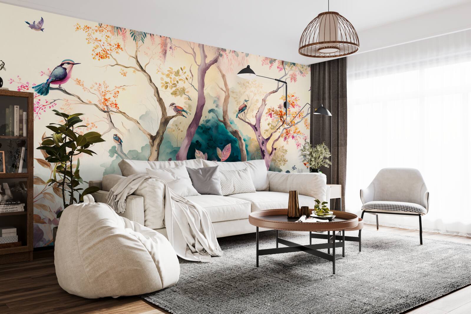 Fototapeta vtáky vítajú jeseň