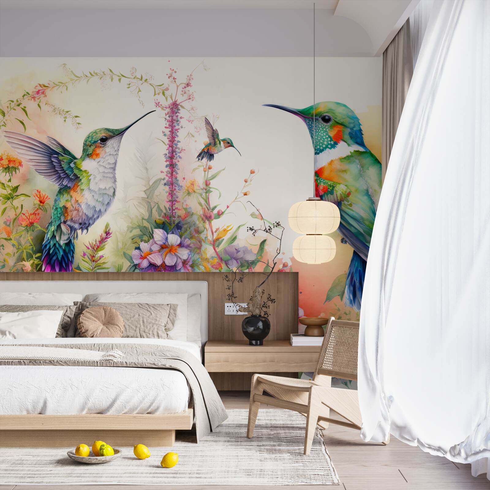 Fototapeta Kolibríky komunikujú pomocou farieb