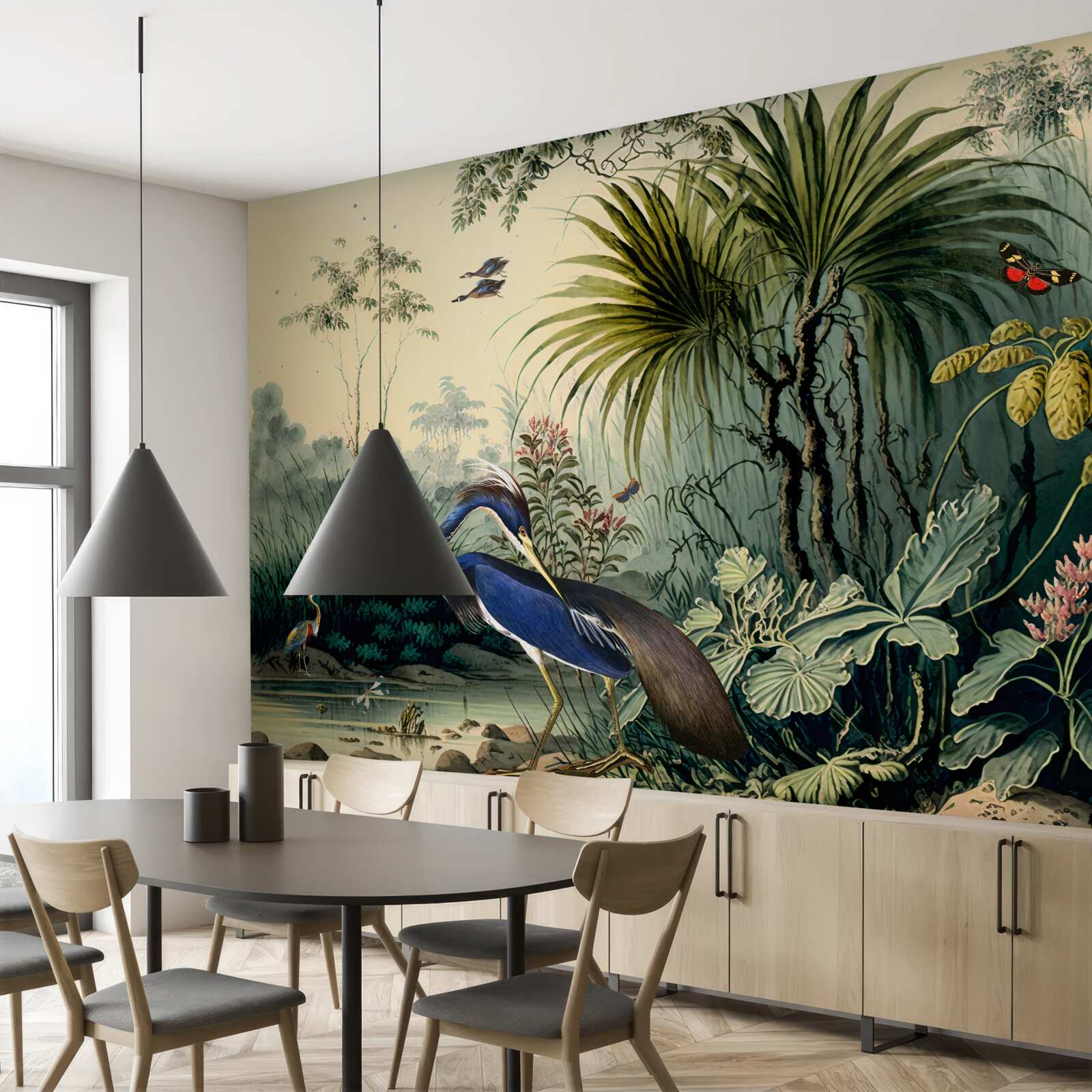 Fototapeta ticho pri zelenom jazierku