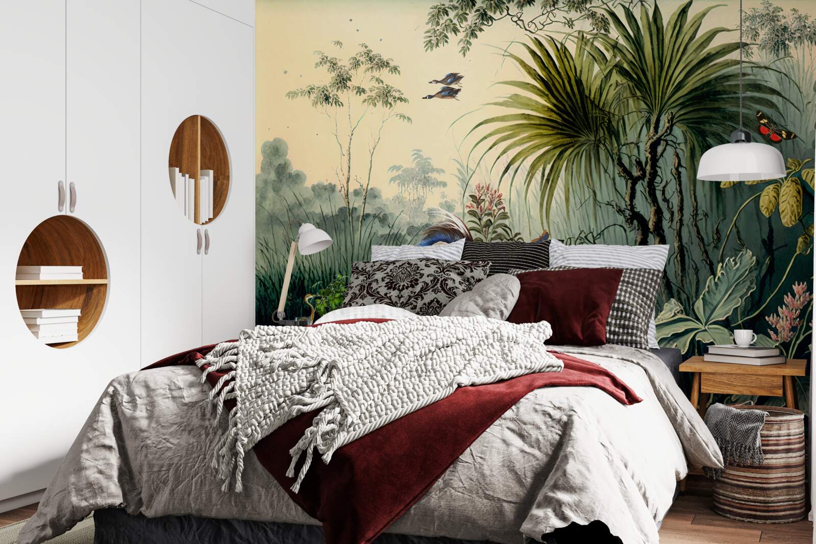 Fototapeta ticho pri zelenom jazierku