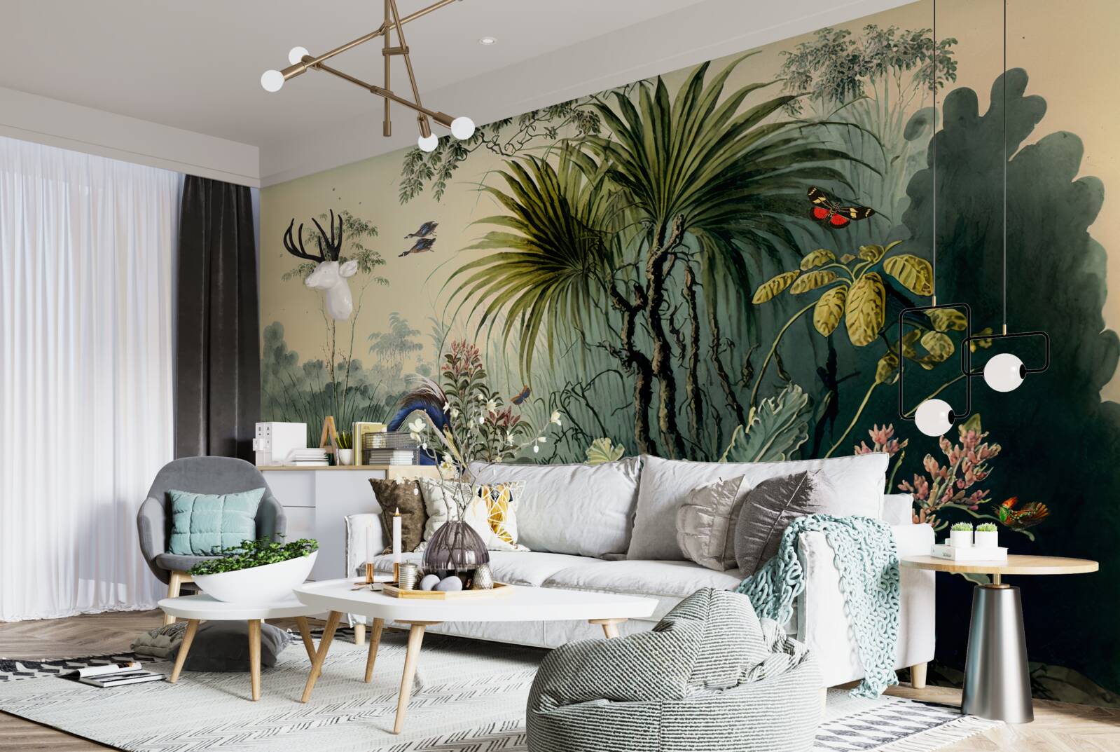 Fototapeta ticho pri zelenom jazierku