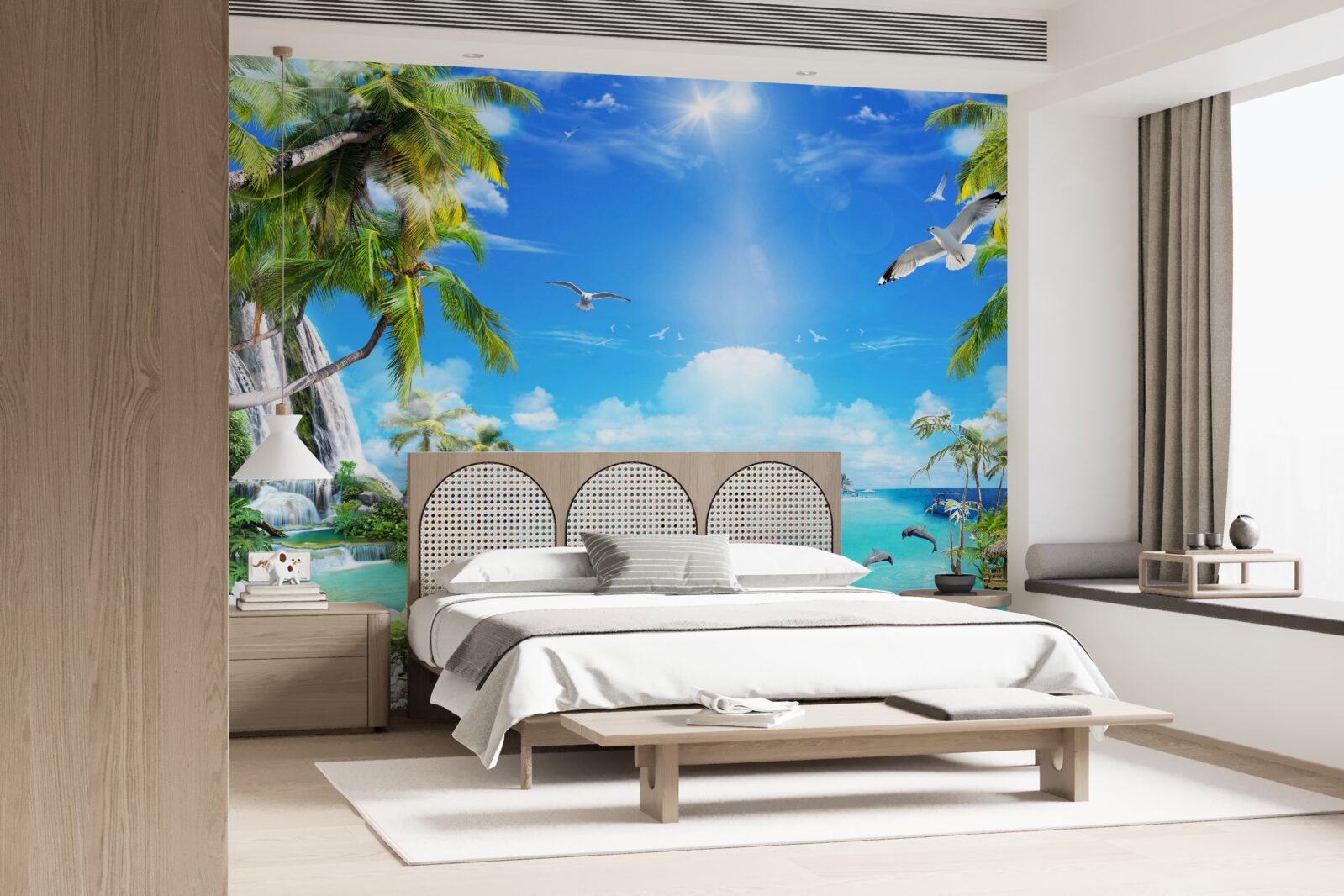 Fototapeta lode na brehoch tropického pásma