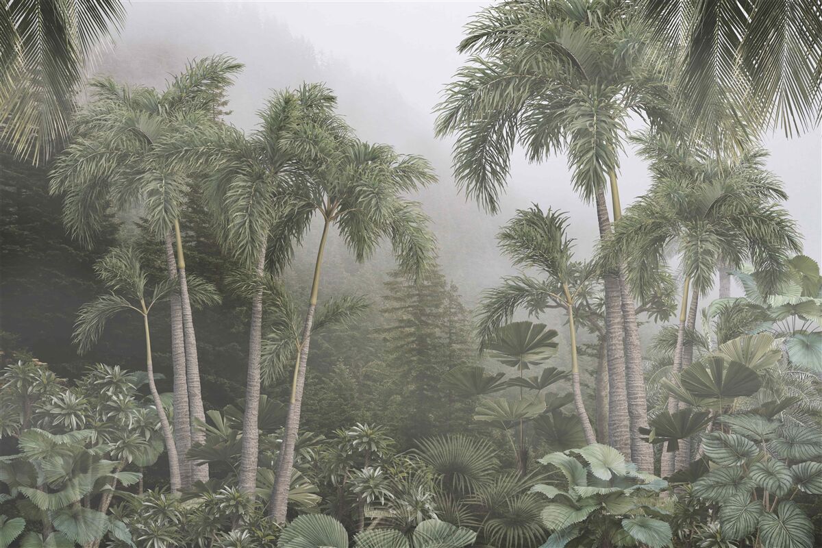 Fototapeta Prípravy v trópoch na silné dažde sú v plnom prúde