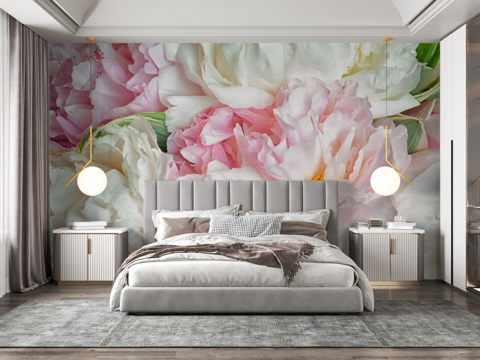 Fototapeta závoj jemných okvetných lístkov