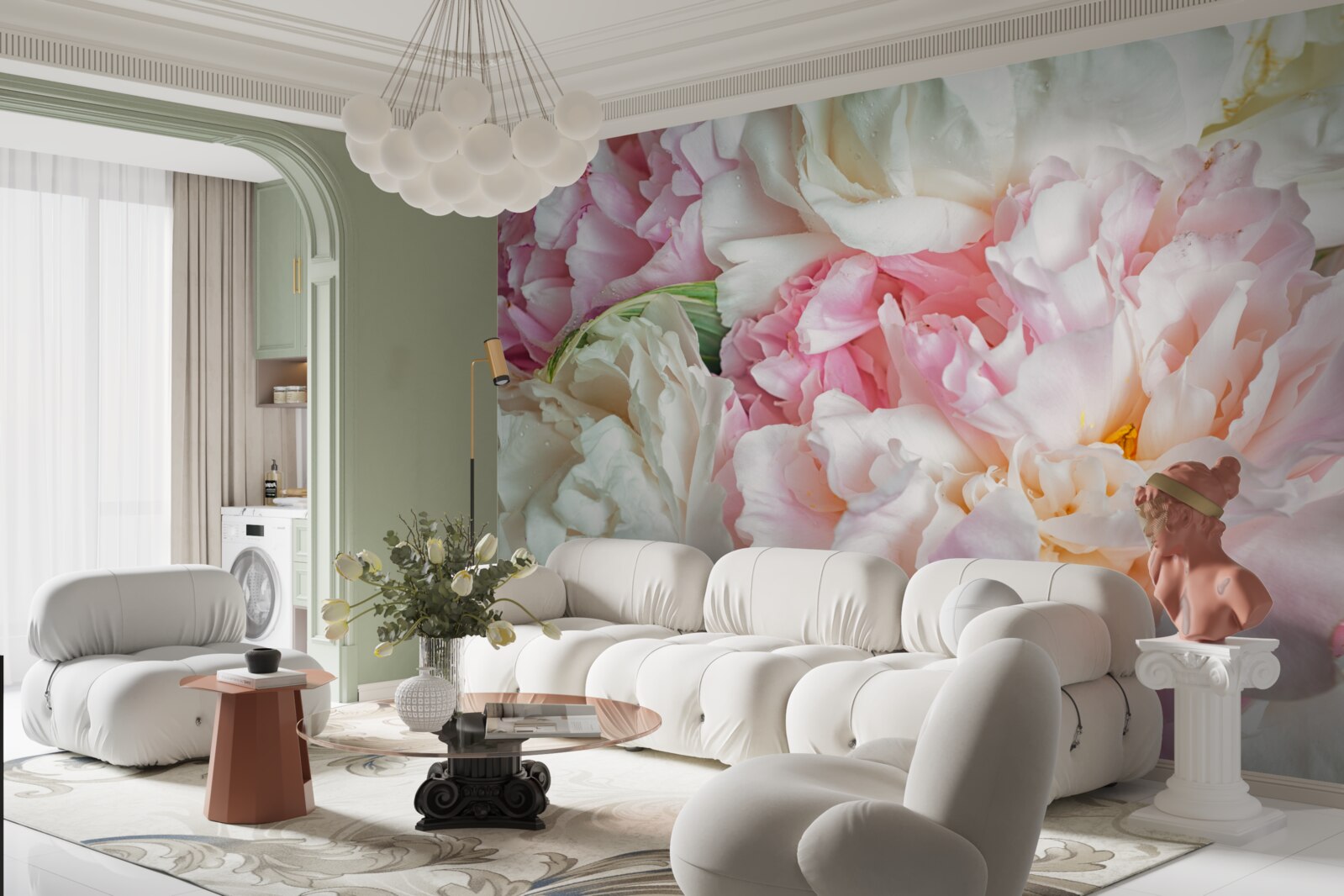 Fototapeta závoj jemných okvetných lístkov