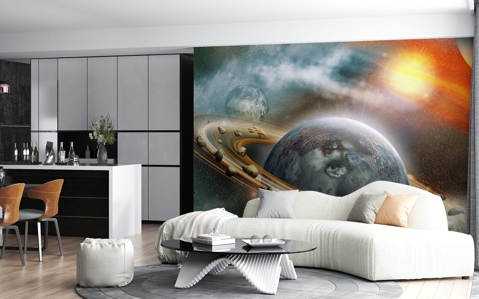 Fototapeta fascinujúci, neprebádaný vesmír