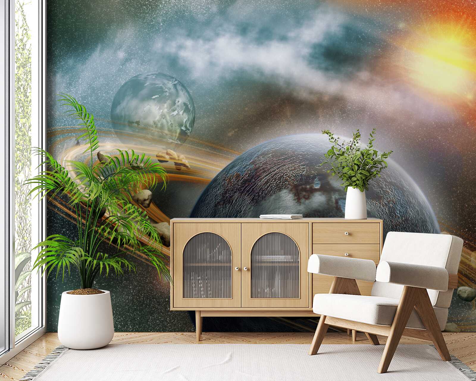 Fototapeta fascinujúci, neprebádaný vesmír