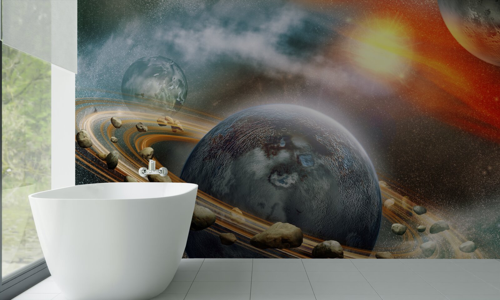 Fototapeta fascinujúci, neprebádaný vesmír