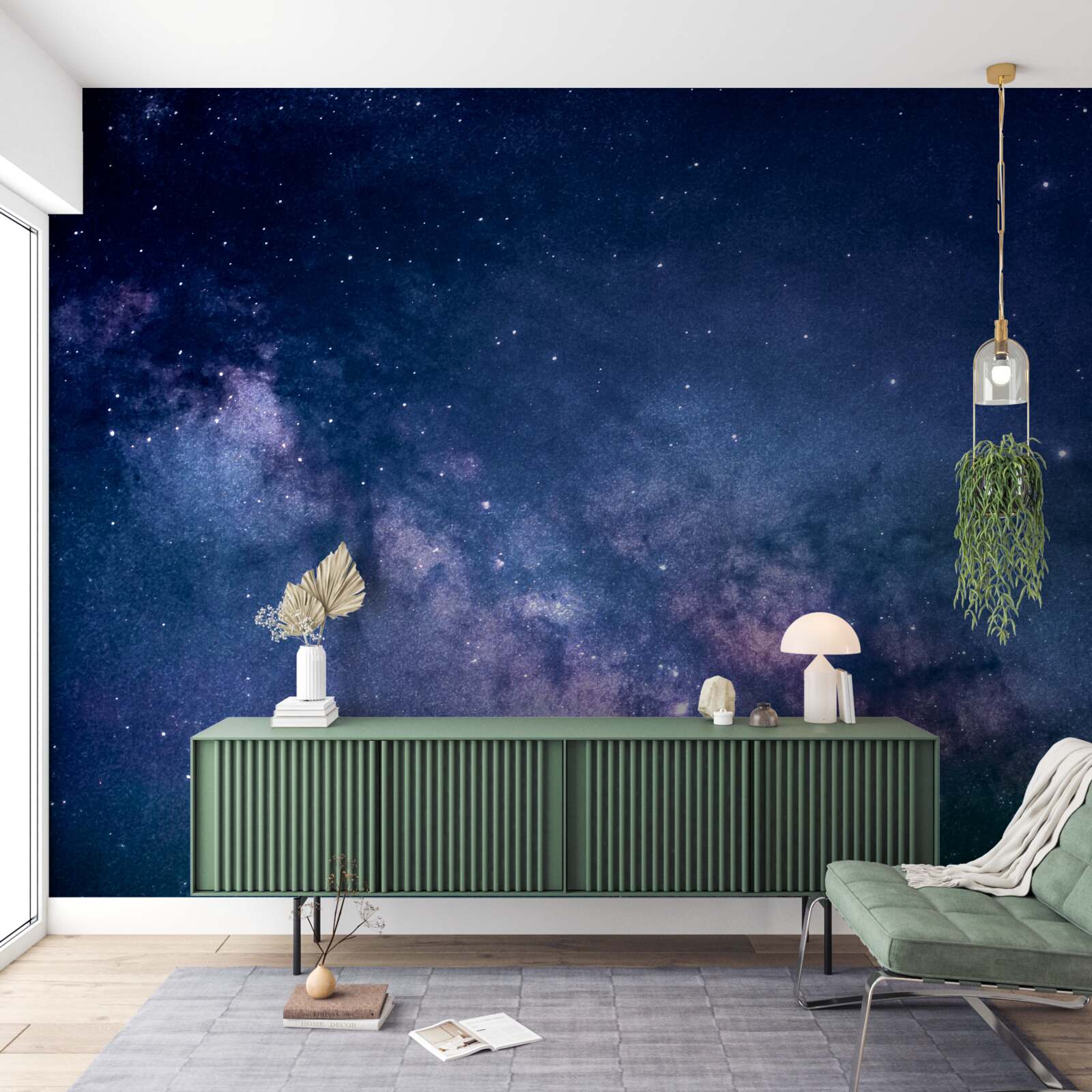 Fototapeta nebeská galaxia mliečna dráha