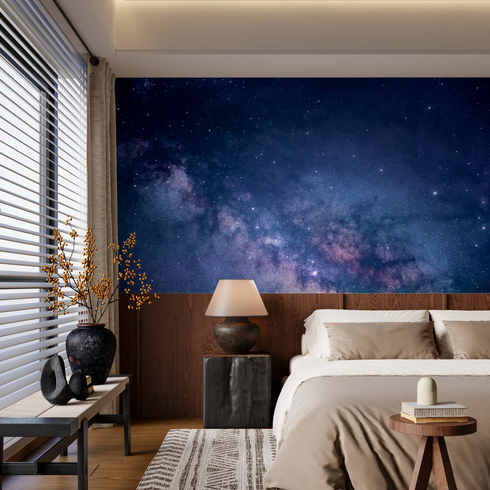 Fototapeta nebeská galaxia mliečna dráha