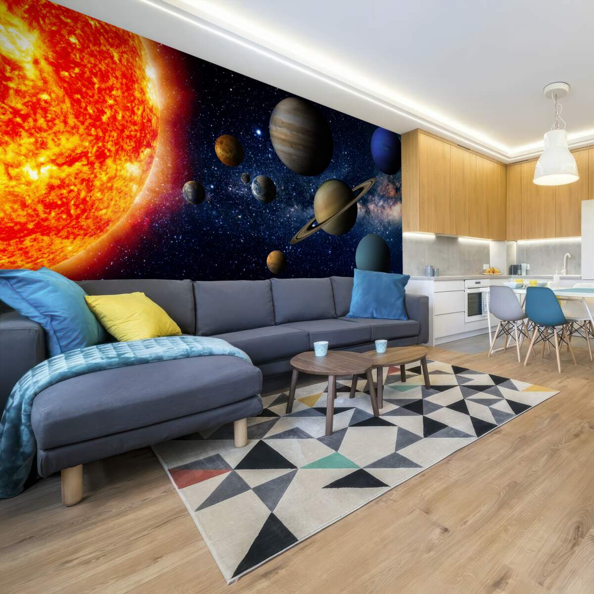 Fototapeta pomery medzi planétami a slnkom