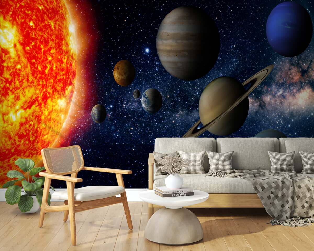 Fototapeta pomery medzi planétami a slnkom