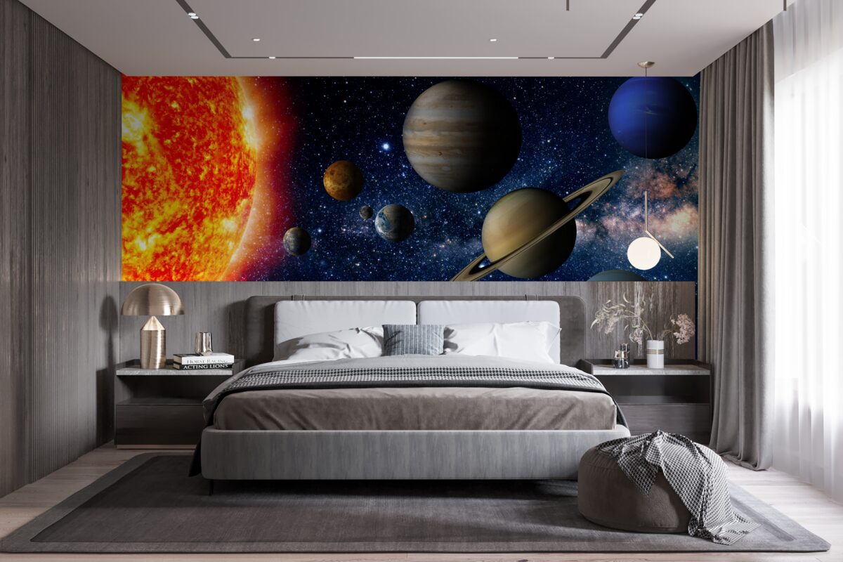 Fototapeta pomery medzi planétami a slnkom