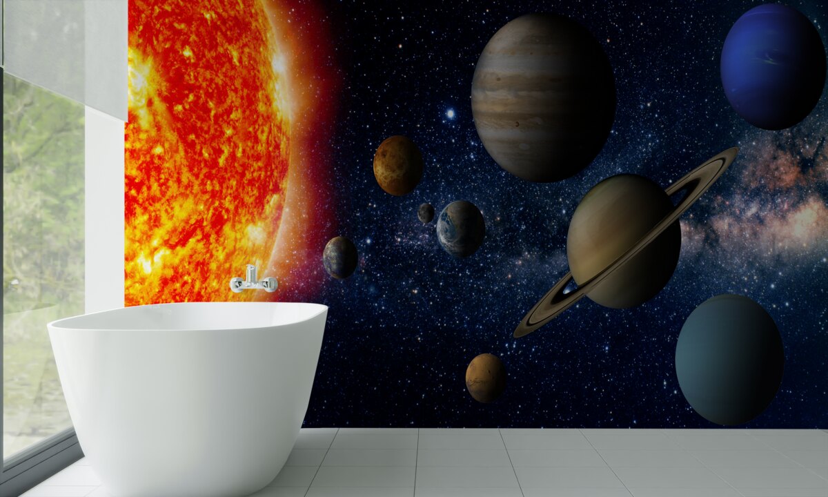 Fototapeta pomery medzi planétami a slnkom